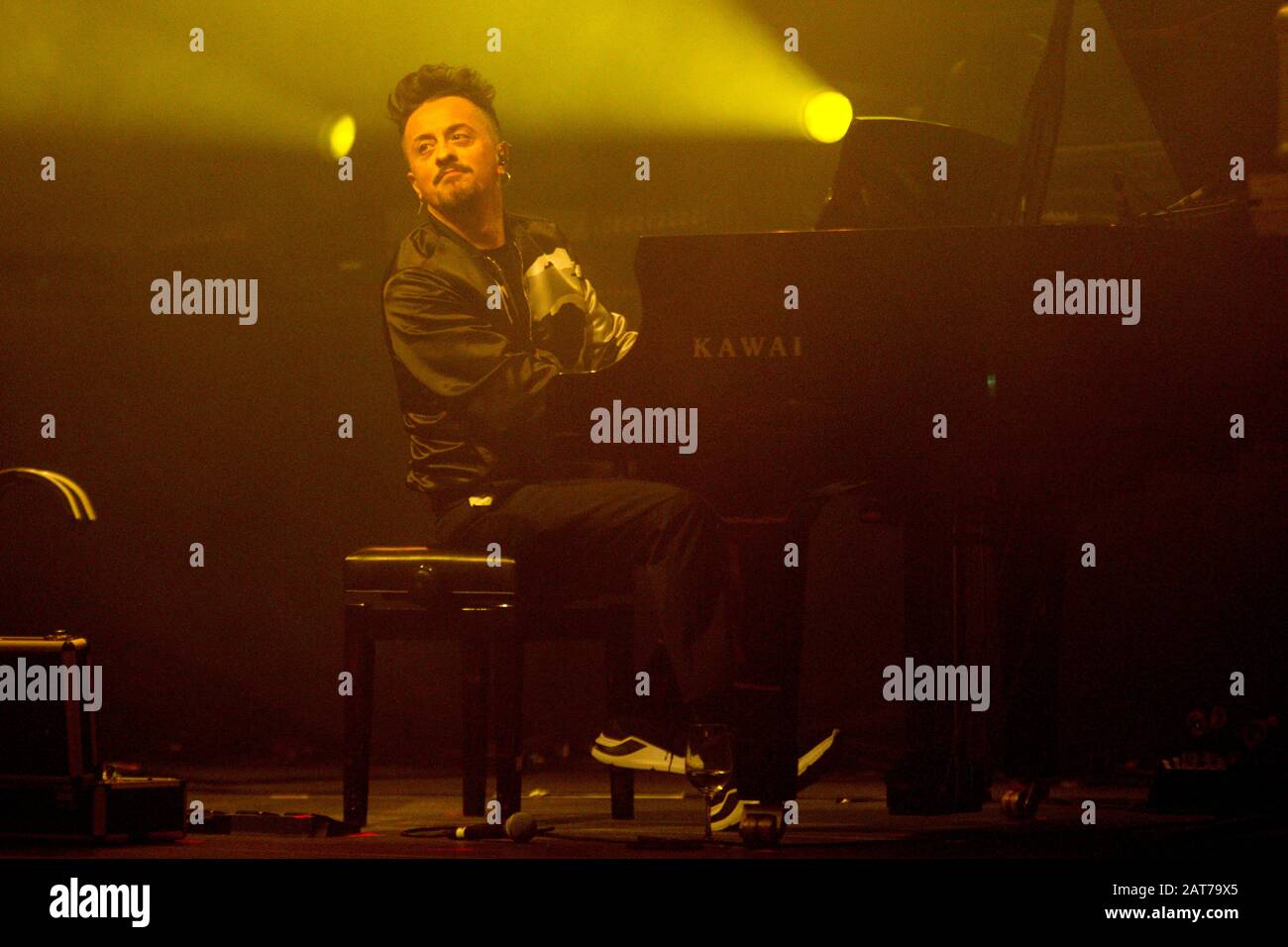 Berlin, Deutschland. Januar 2020. Dario Faini/Dardust live beim Konzert "New Sound of Classical" von Sony Classical und DEAG Classics im Kesselhaus. Berlin, 30. Januar 2020 - weltweite Nutzung Credit: Dpa / Alamy Live News Stockfoto