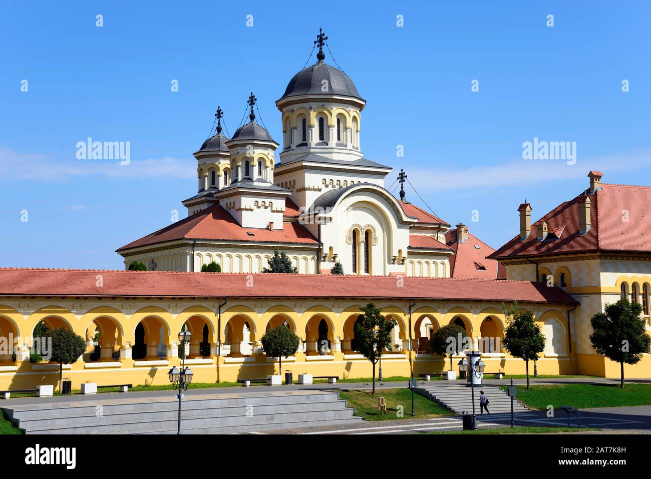 Krönungskathedrale, Festung Alba Carolina, Alba Iulia, Siebenbürgen, Rumänien Stockfoto