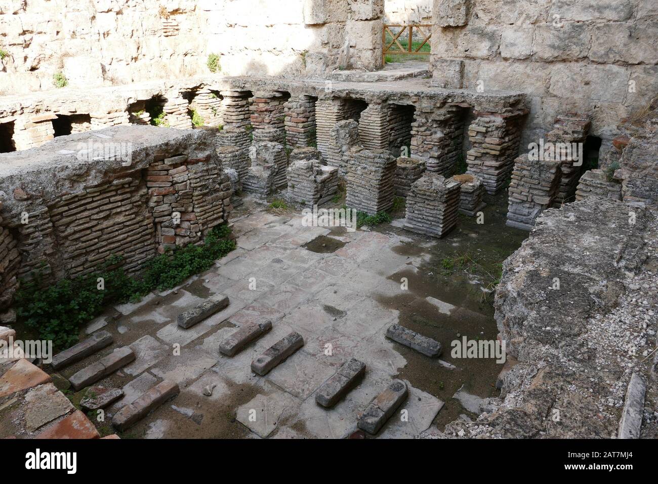 Römische Bäder in Perge, Türkei Stockfoto