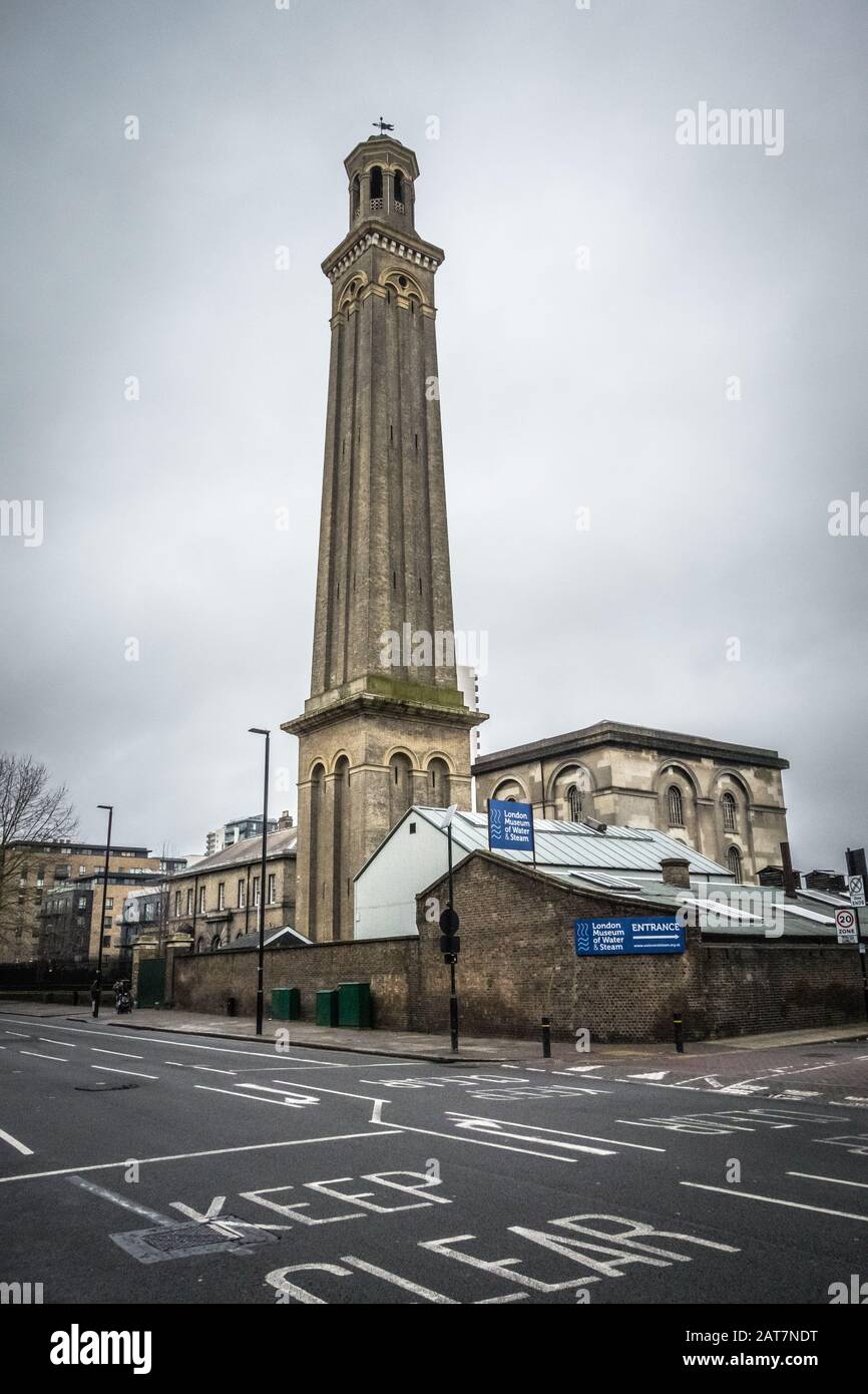 London Museum of Water & Steam, Green Dragon Lane, Brentford, TW8, Großbritannien Stockfoto