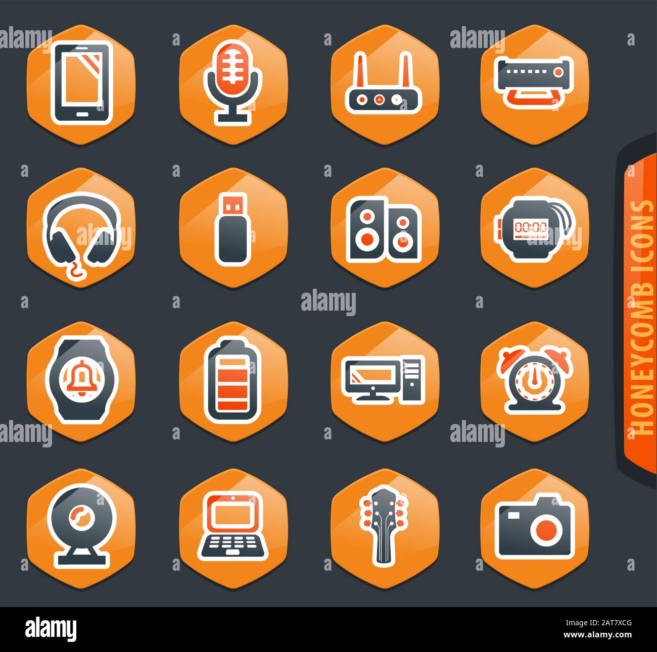 Haushaltsgeräte Icons set Stock Vektor