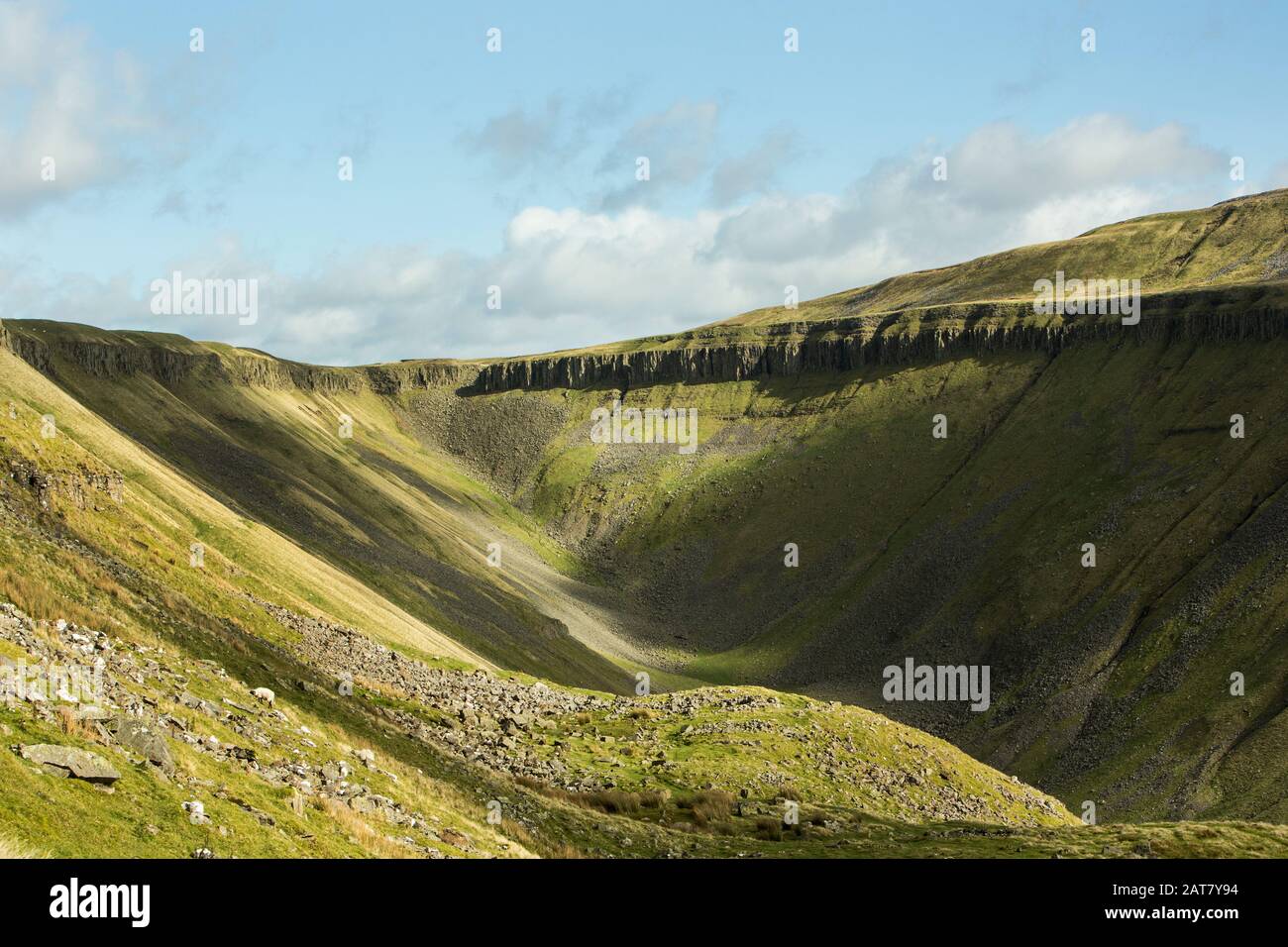 High Cup Gill, High Cup Nick, North Pennines, Cumbria, England Stockfoto