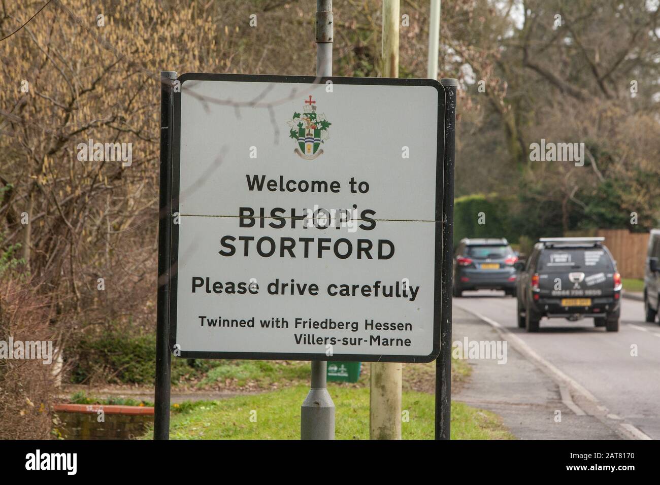 Bishops Stortford, Hertfordshire, Großbritannien Stockfoto