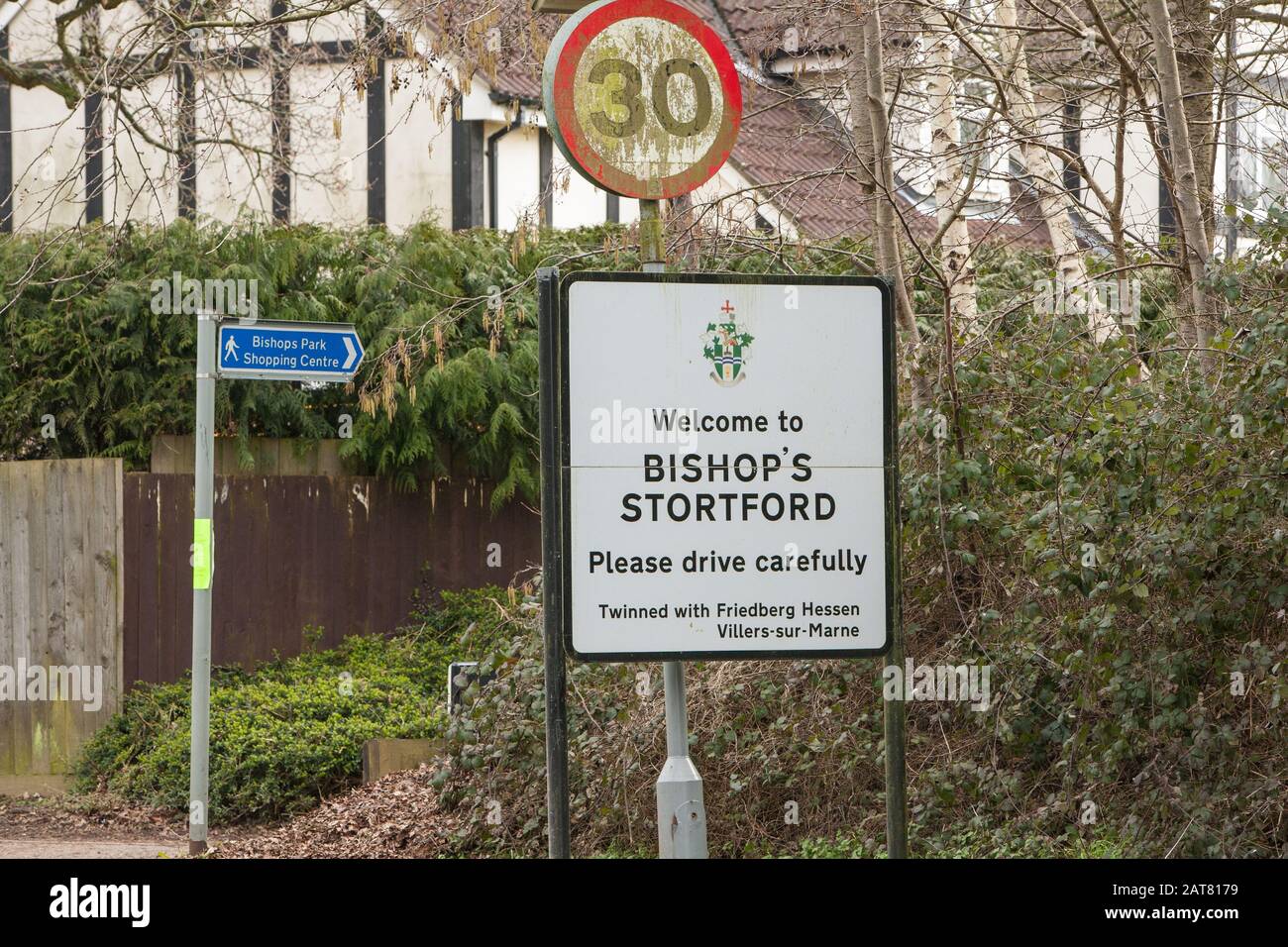 Bishops Stortford, Hertfordshire, Großbritannien Stockfoto
