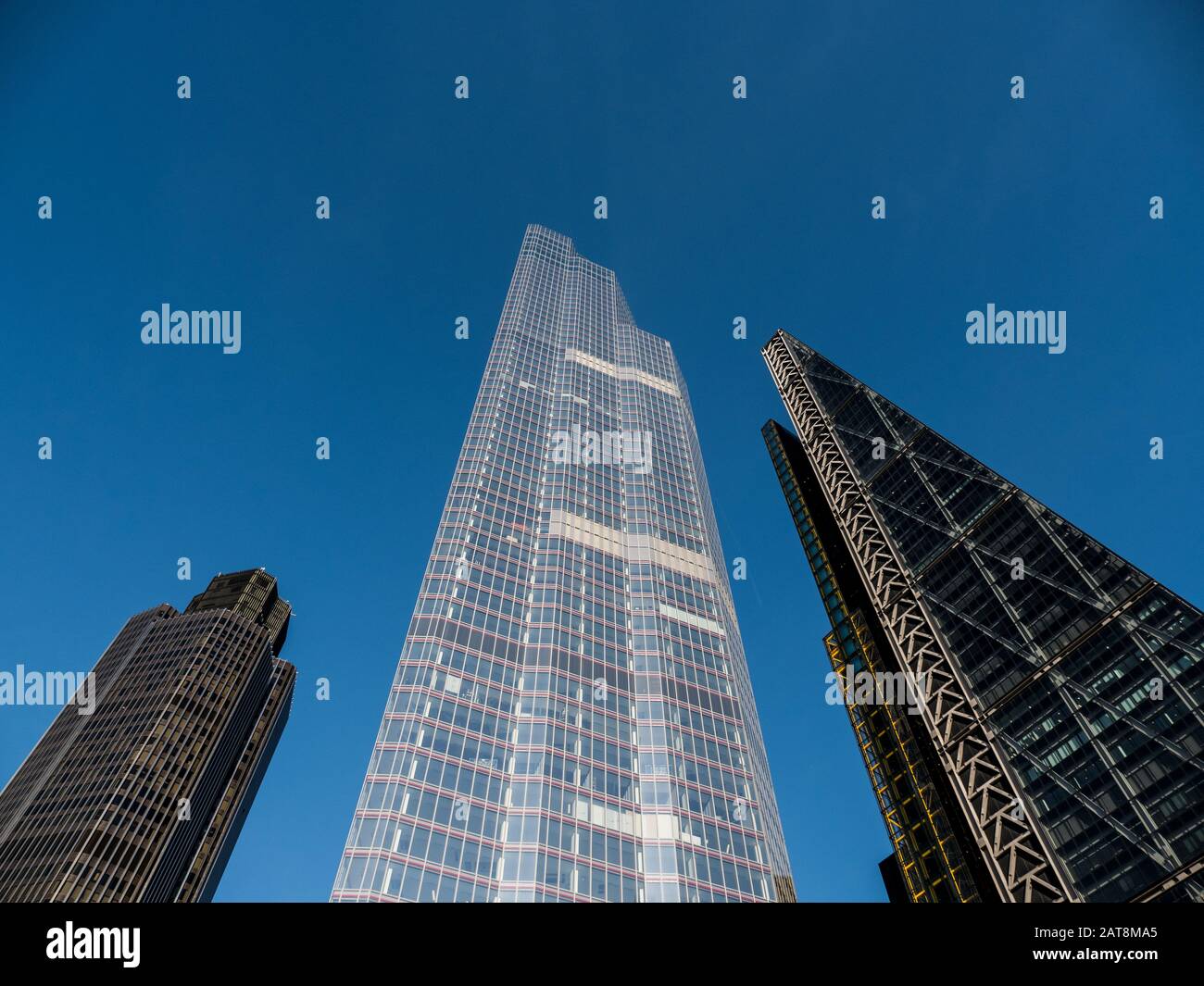 Tower 42, 22 Bishopgate, 122 Leadenhall Street, City of London Landscape, City of London, England, Großbritannien, GB. Stockfoto