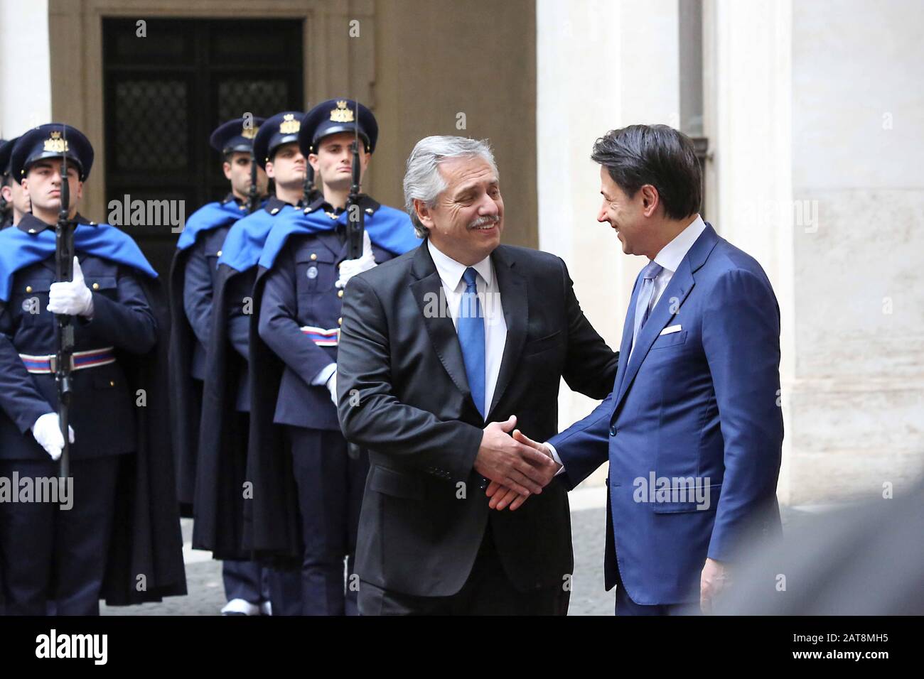 ROMA - PALAZZO CHIGI Stockfoto