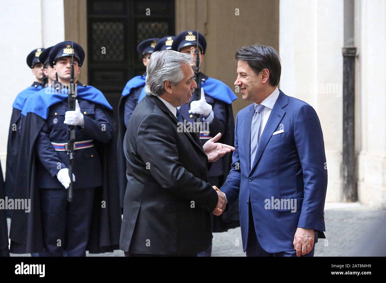 ROMA - PALAZZO CHIGI Stockfoto