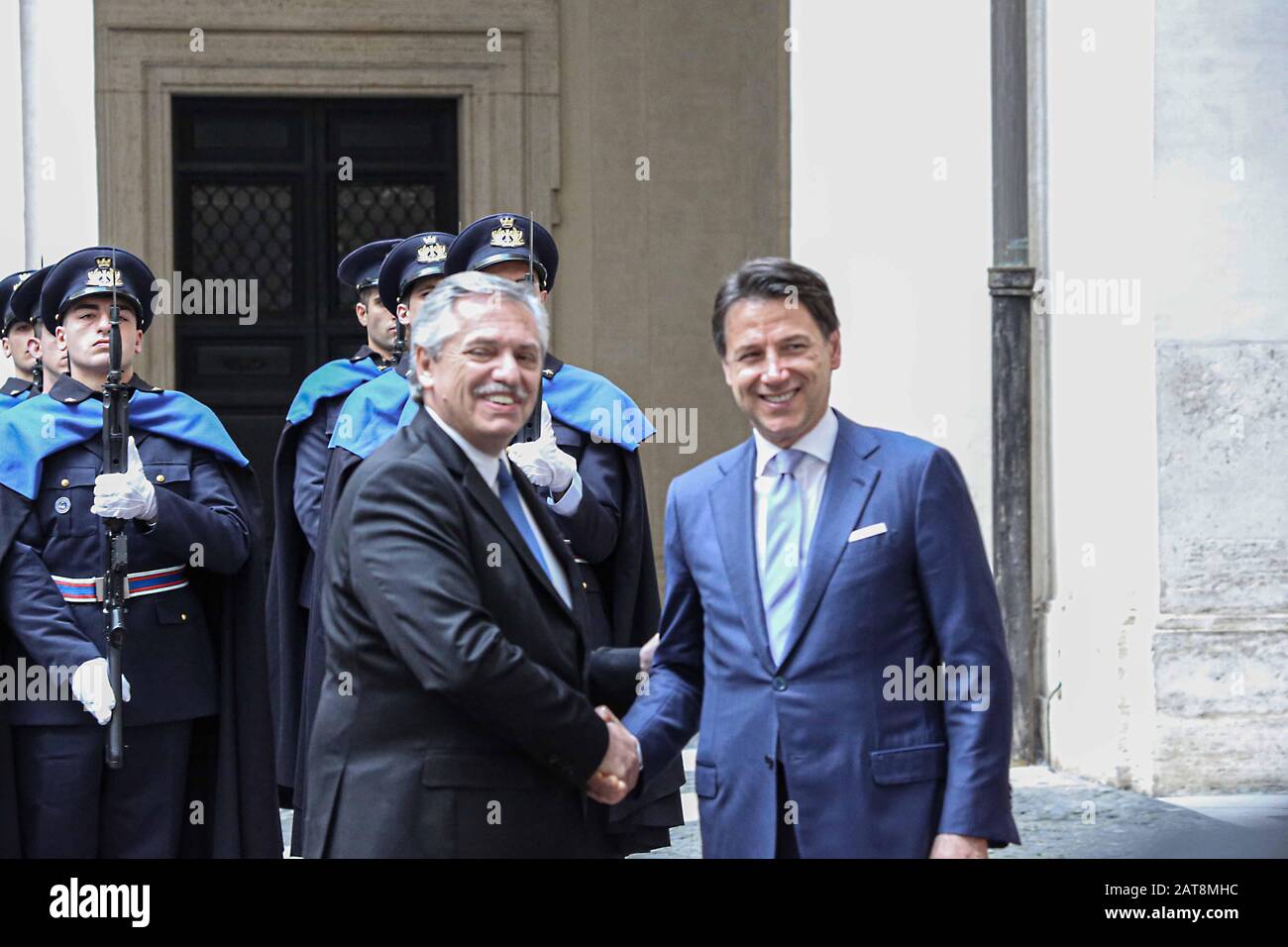 ROMA - PALAZZO CHIGI Stockfoto