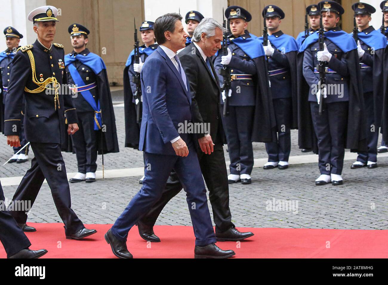 ROMA - PALAZZO CHIGI Stockfoto