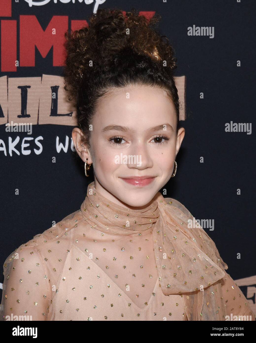 29. Januar 2020 - Hollywood, Kalifornien - Chloe Coleman. Disney + Premiere von "Timmy Failure: Fehler Wurden Gemacht" im El Capitan Theatre. (Bild: © Billy Bennight/AdMedia über ZUMA Wire) Stockfoto