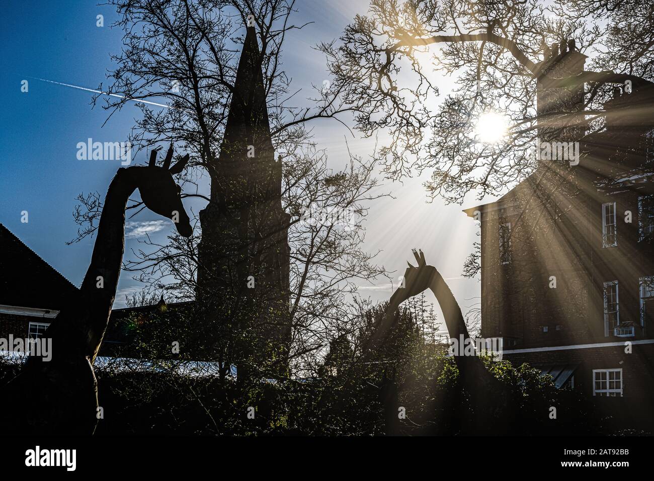 Welford Park, Berkshire, Großbritannien. Stockfoto