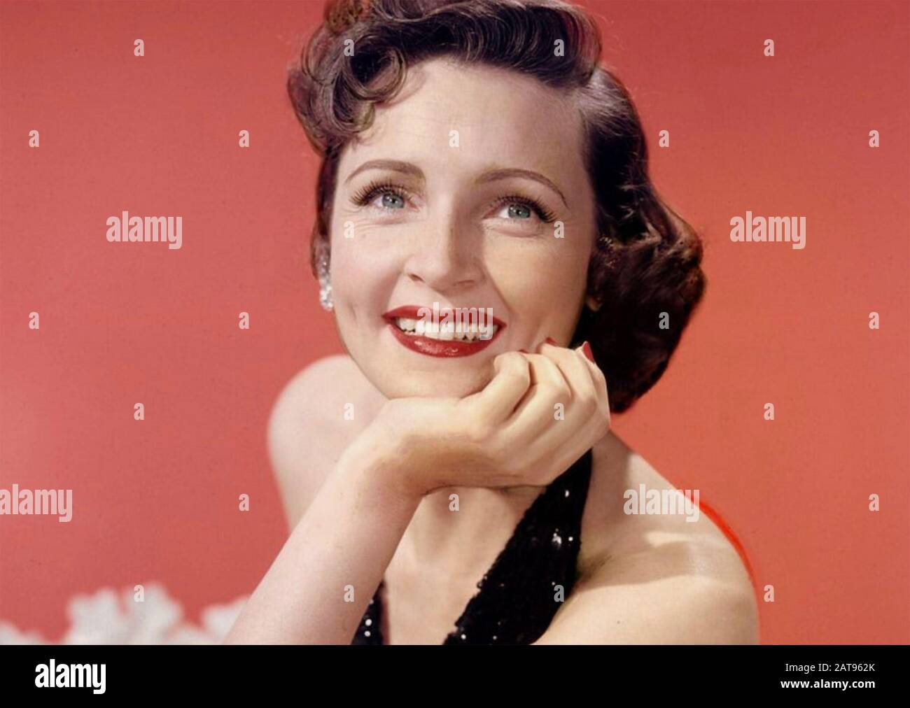 Betty WEISSE amerikanische Filmschauspielerin und Komikerin um 1955 Stockfoto