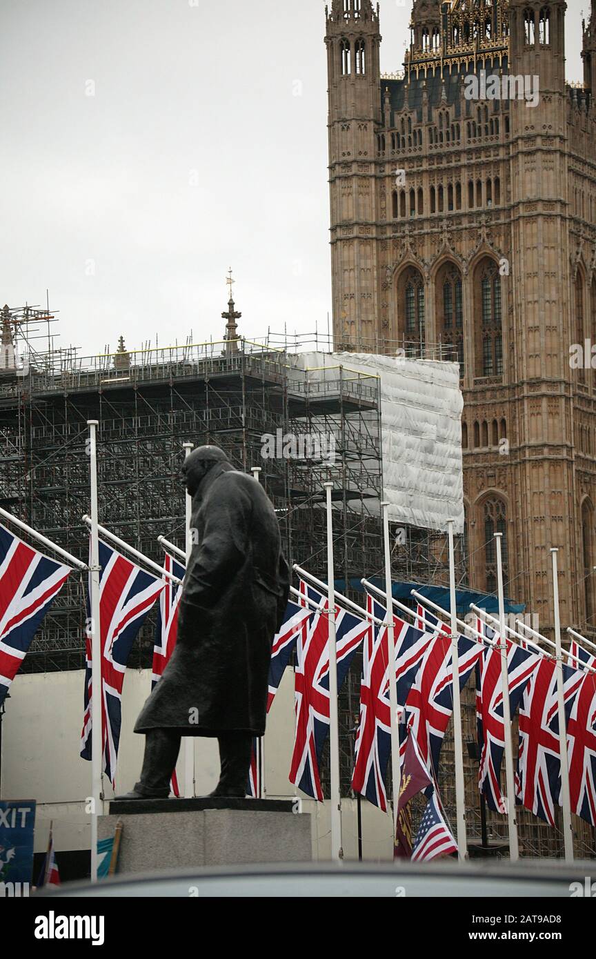 Großbritannien Verlässt Die Europäische Union Stockfoto