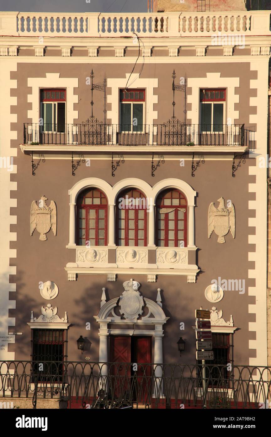 Kuba, Havanna, Alameda de Paula, historisches Gebäude, Architektur, Stockfoto