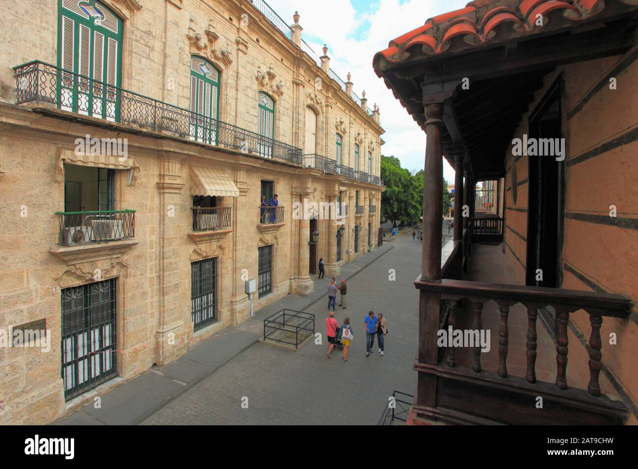 Kuba, Havanna, Palacio de los Capitanes Generales, Stockfoto