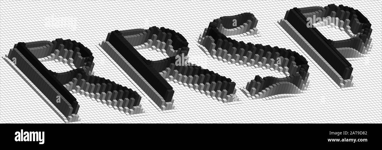 RRSP Abkürzung - 3D Brick Word - Registered Pensionssparplan Konzept Illustration Stock Vektor RRSP Abkürzung - 3D Brick Word - Registered Pensionssparplan Konzept Illustration Stock Vektor