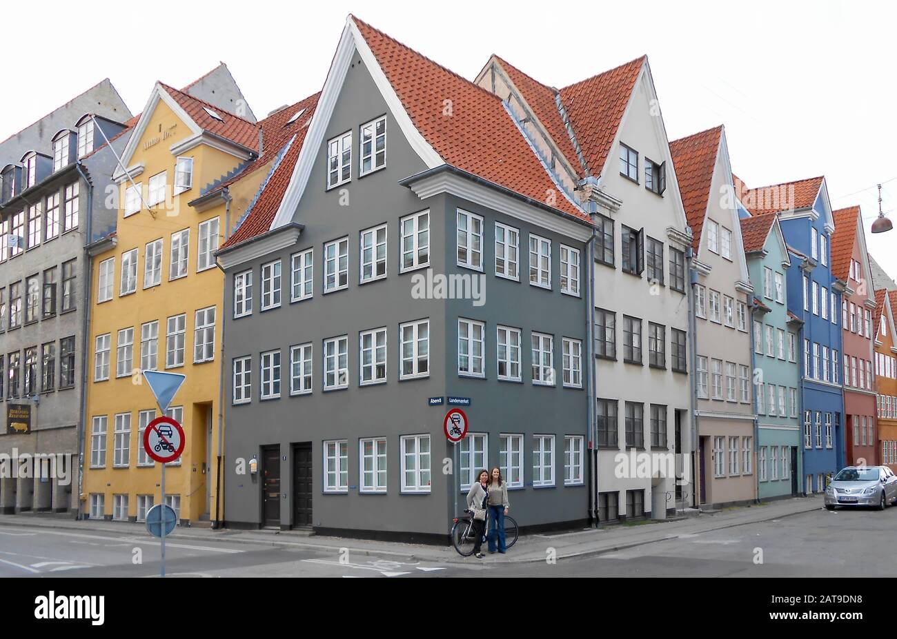 Architektur Kopenhagen, Dänemark Stockfoto