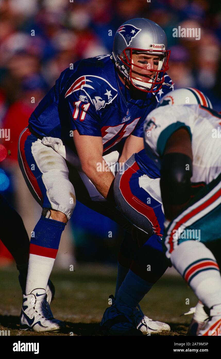 Drew Bledsoe von den New England Patriots Stockfoto