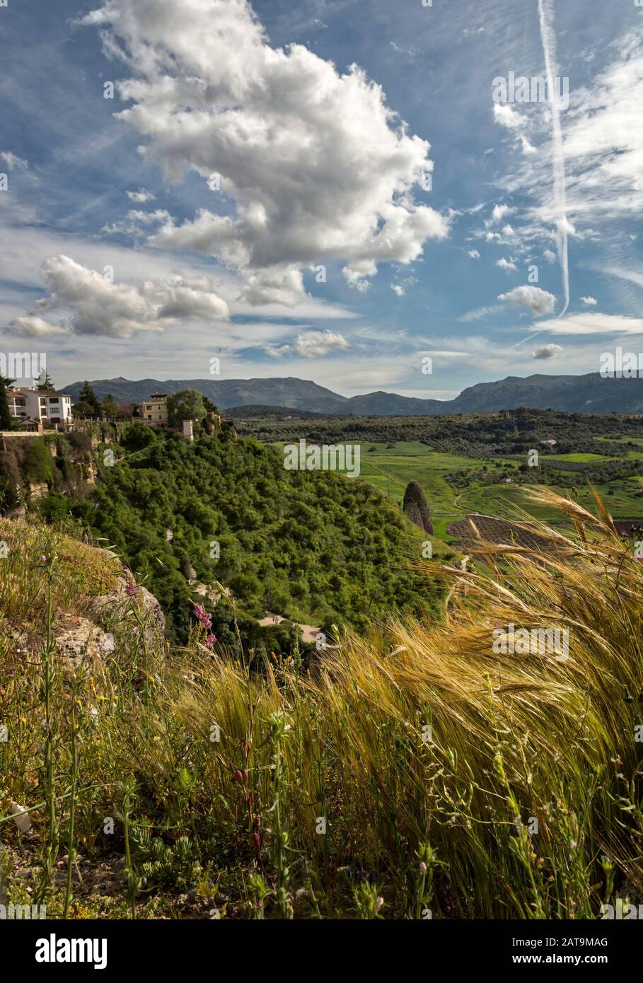 Ronda, schöne Stadt Andalucia, Spanien Stockfoto