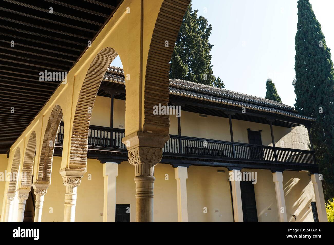 Casa del Chapiz en el Albaicin y Sacromonte de Granada Stockfoto