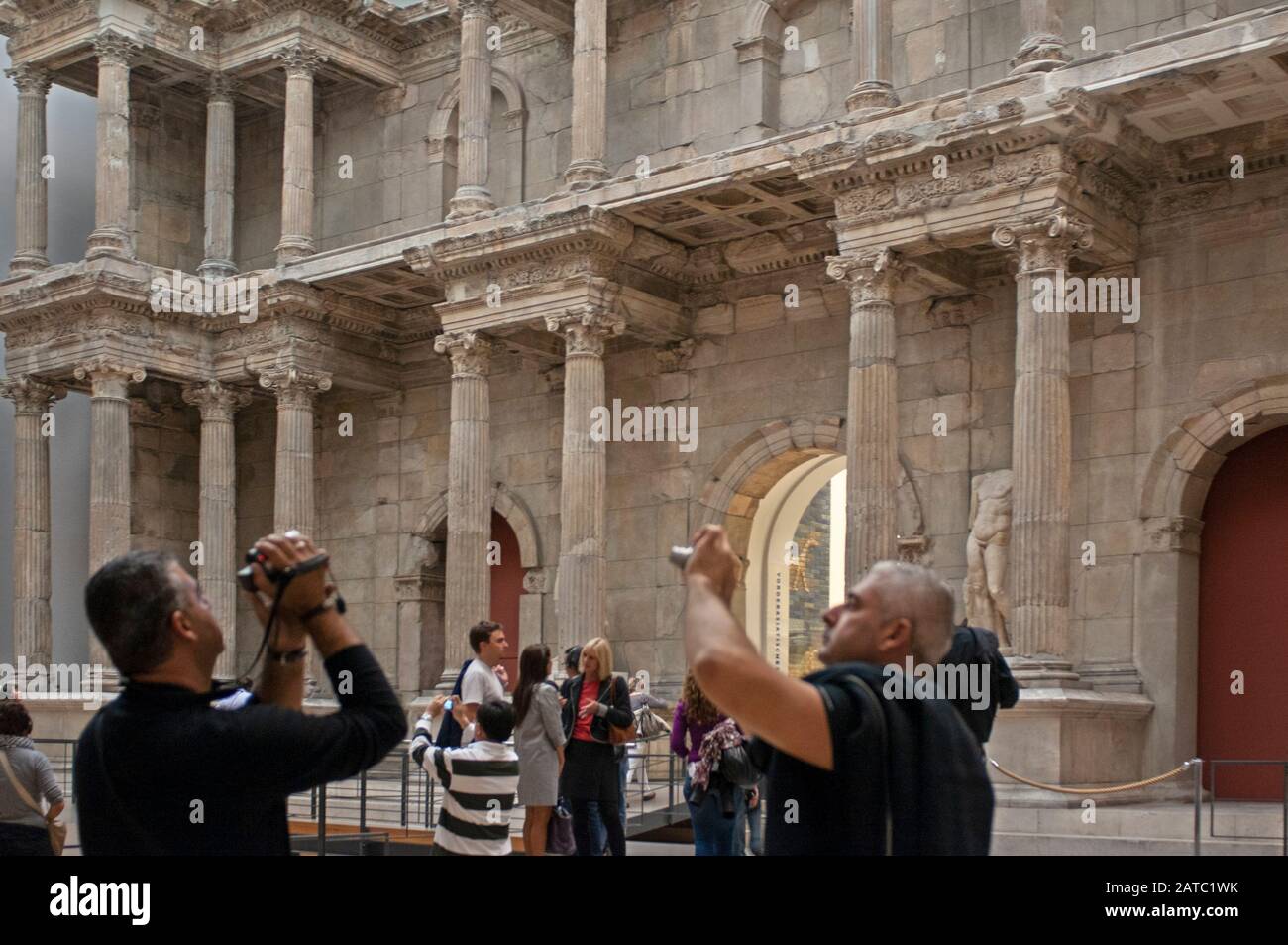 Markttor von Milet im Pergamonmuseum, Museumsinsel (Insel), Berlin-Mitte, Berlin, Deutschland Stockfoto