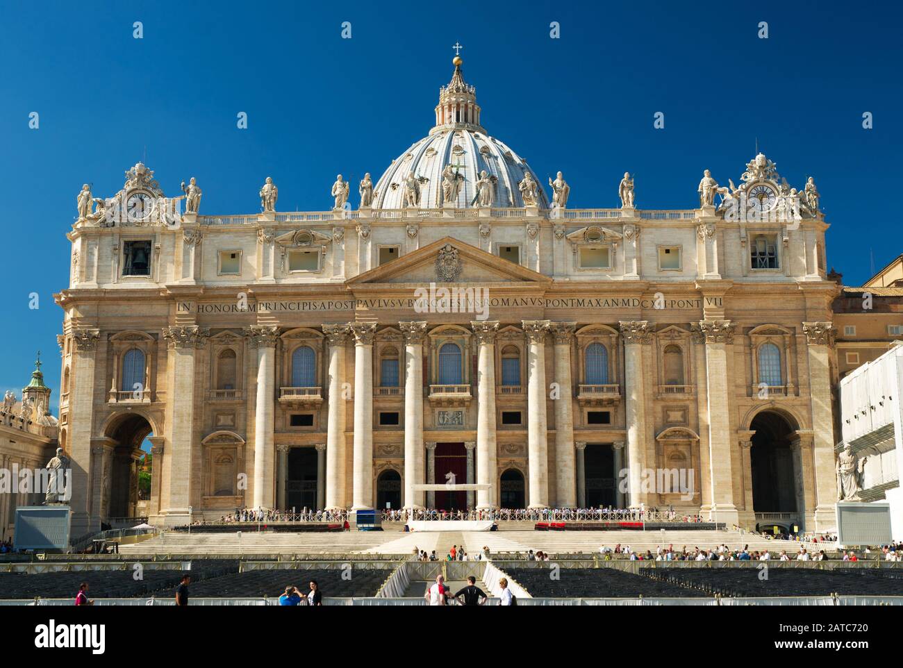 Petersdom, Vatikan Stockfoto