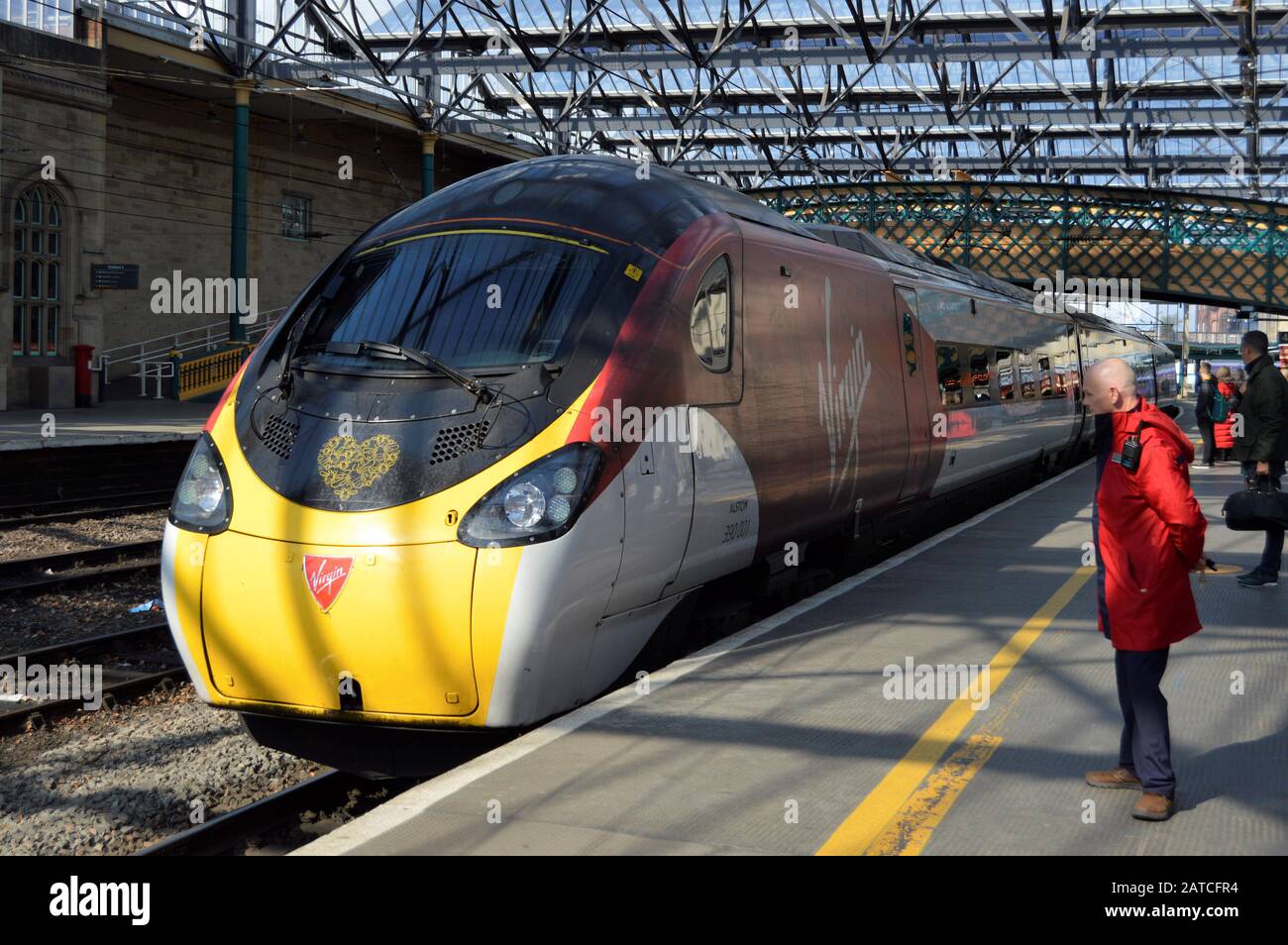 Carlisle Railway Station Stockfoto