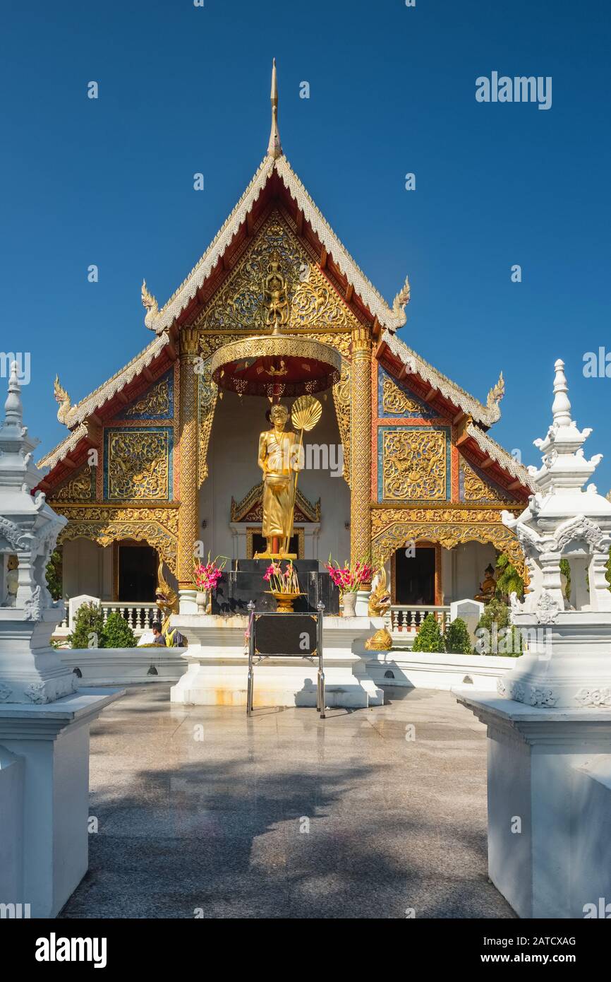 Wat Phra Singh in Chiang Mai, Thailand. Stockfoto