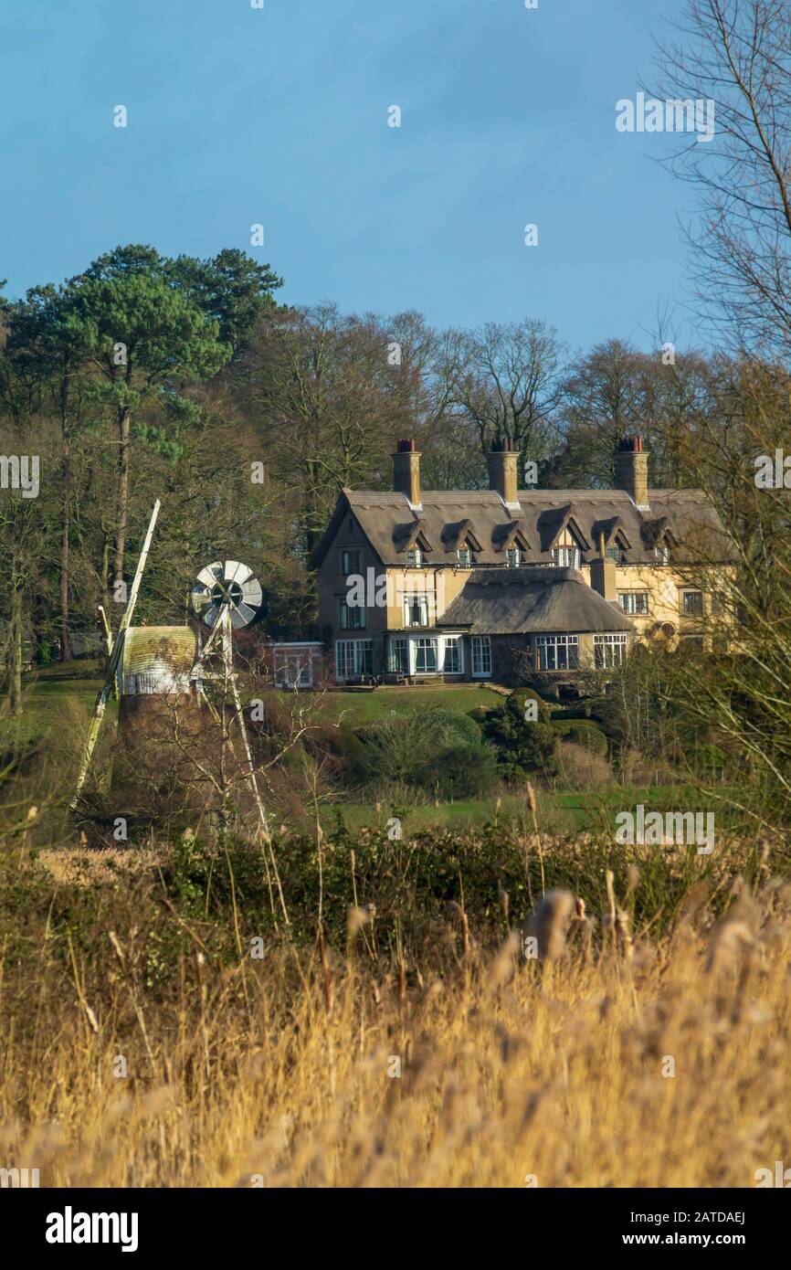 How Hill Trust - Das Environmental Study Center for the Norfolk Broads Stockfoto