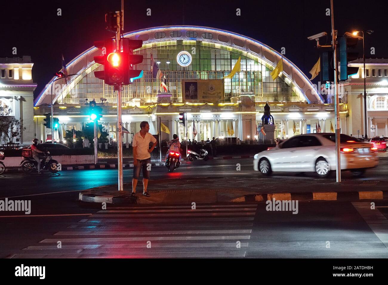 Bild zeigt: Thailändischer Bestand . Hua Lamphong Stationsbild von Gavin Rodgers/ Pixel8000 Stockfoto