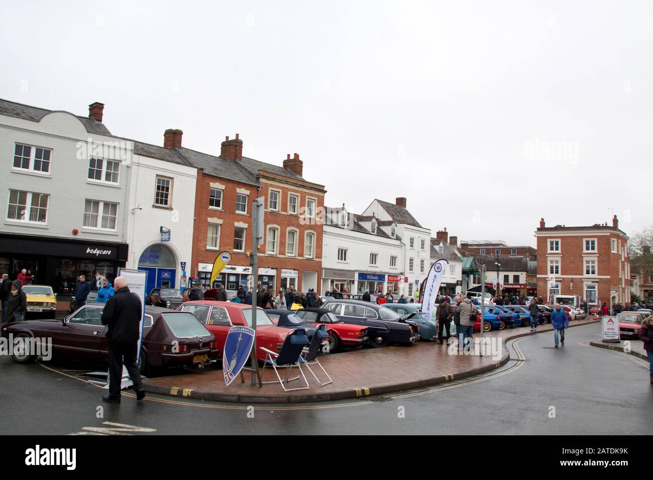 Monte Carlo Rally Banbury 2020 Static Display Stockfoto