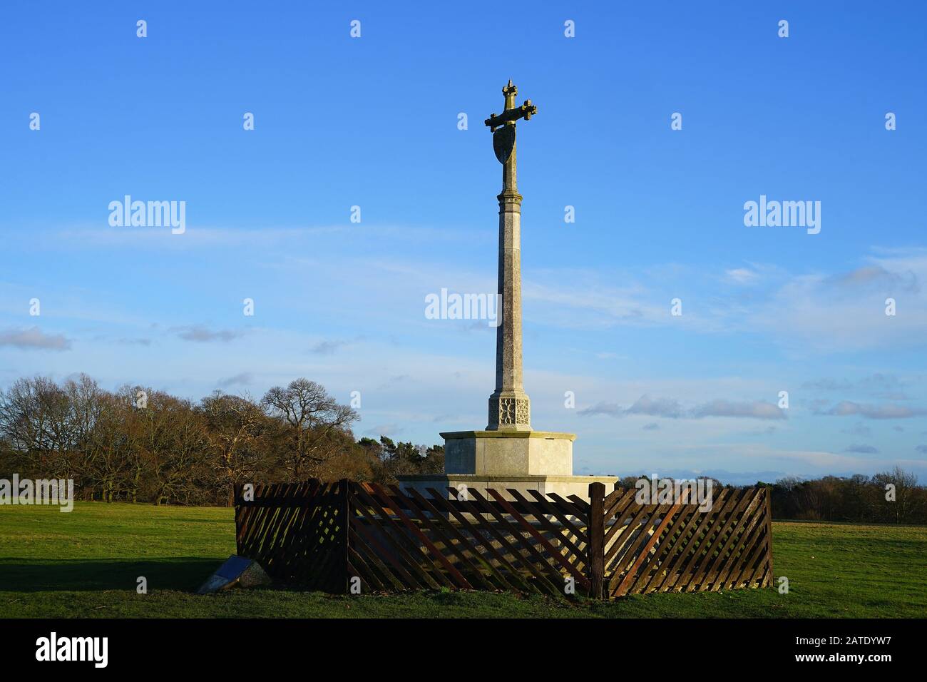 Katherine's Cross im Ampthill Park Stockfoto