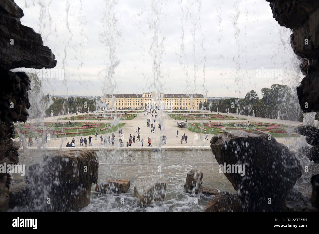 Schloss Schönbrunn In Wien Gut Stockfoto