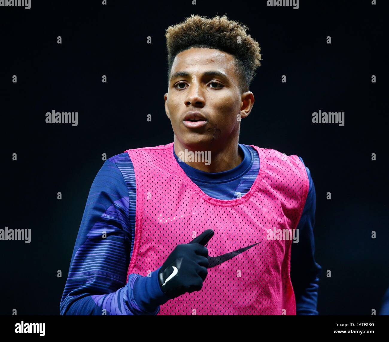 London, Großbritannien. Februar 2020.Tottenham Hotspur's Gedson Fernandes während des Premier-League-Spiels zwischen Tottenham Hotspur und Manchester City am 02. Februar 2020 im Tottenham Hotspur Stadium, London, England. Credit: Action Foto Sport/Alamy Live News Stockfoto