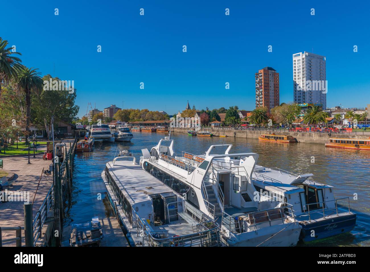 Tigre, La Plata Delta, Buenos Aires, Argentinien, Lateinamerika Stockfoto Tigre, La Plata Delta, Buenos Aires, Argentinien, Lateinamerika Stockfoto