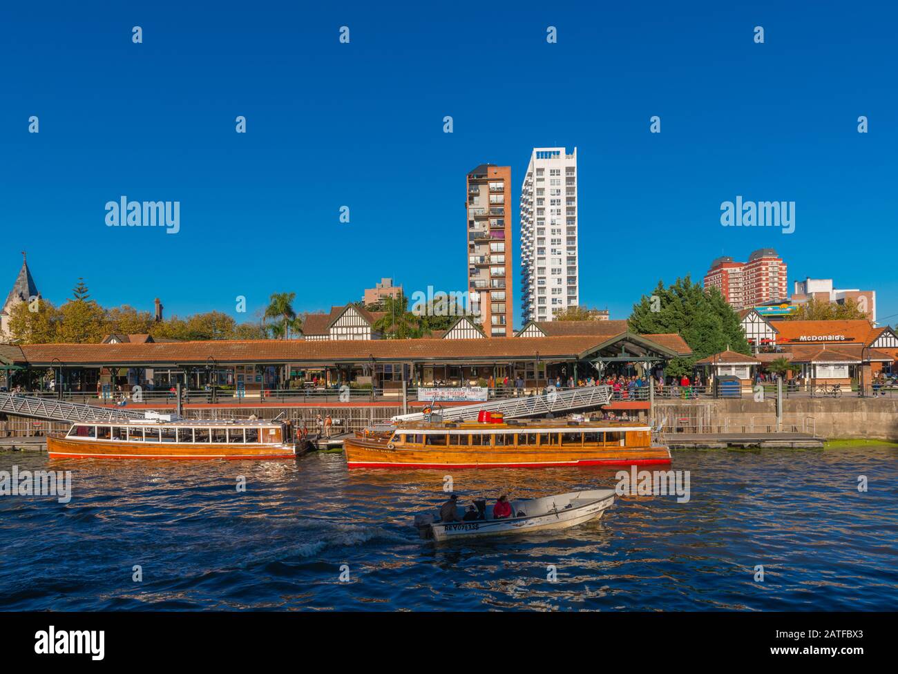 Tigre, La Plata Delta, Buenos Aires, Argentinien, Lateinamerika Stockfoto Tigre, La Plata Delta, Buenos Aires, Argentinien, Lateinamerika Stockfoto