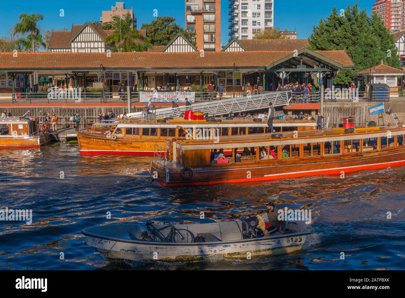 Tigre, La Plata Delta, Buenos Aires, Argentinien, Lateinamerika Stockfoto Tigre, La Plata Delta, Buenos Aires, Argentinien, Lateinamerika Stockfoto