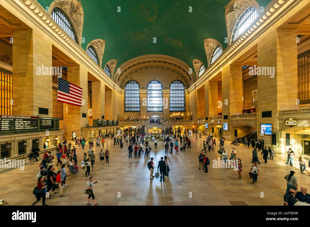New York Central Station Hall Stockfoto