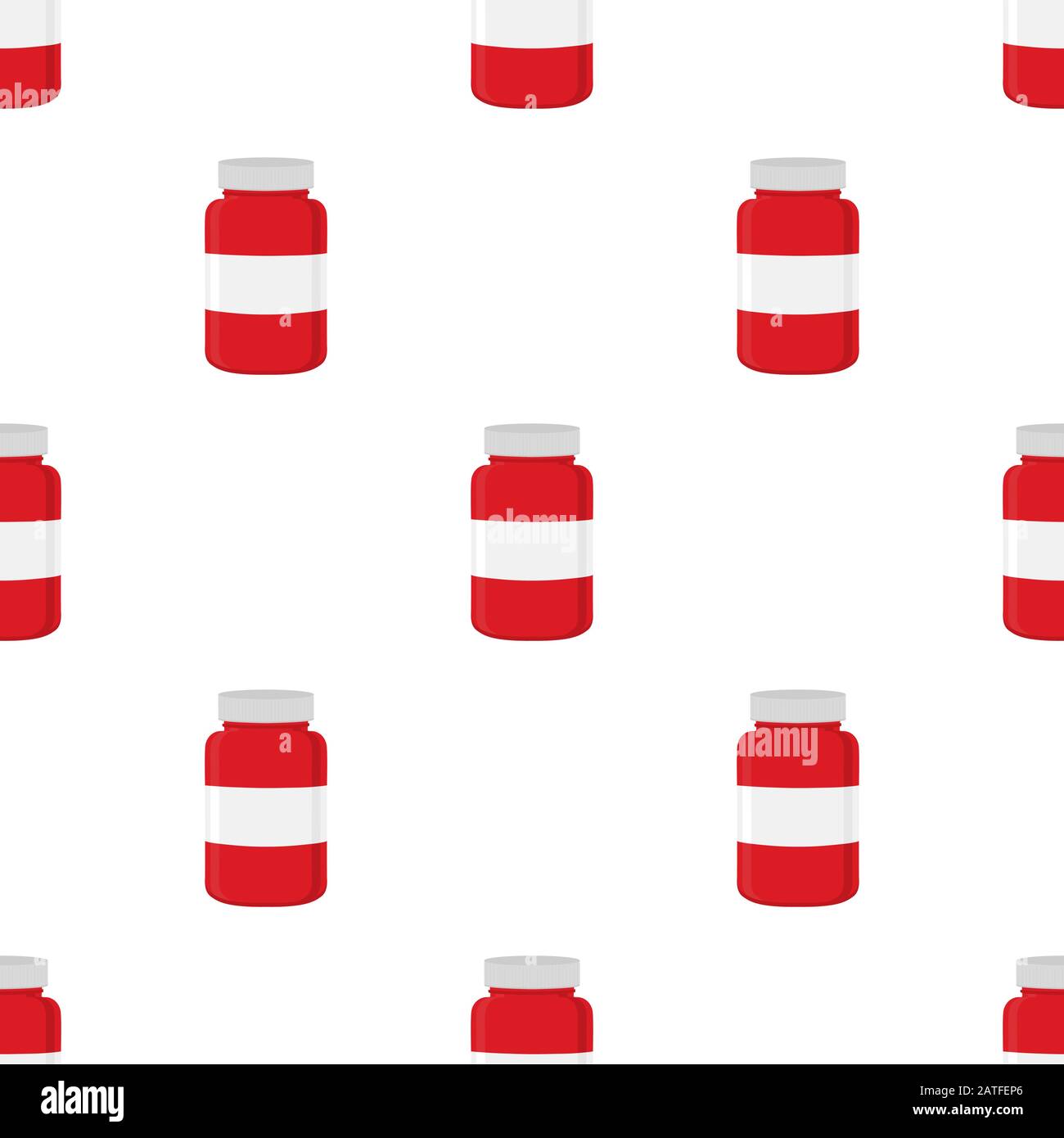 Abbildung auf Thema große farbige verschiedene Arten von Pillen in der Nähe jar gesetzt. Pille Muster bestehend aus Sammlung Gläser mit Qualitätskontrolle in der Nähe Stock Vektor