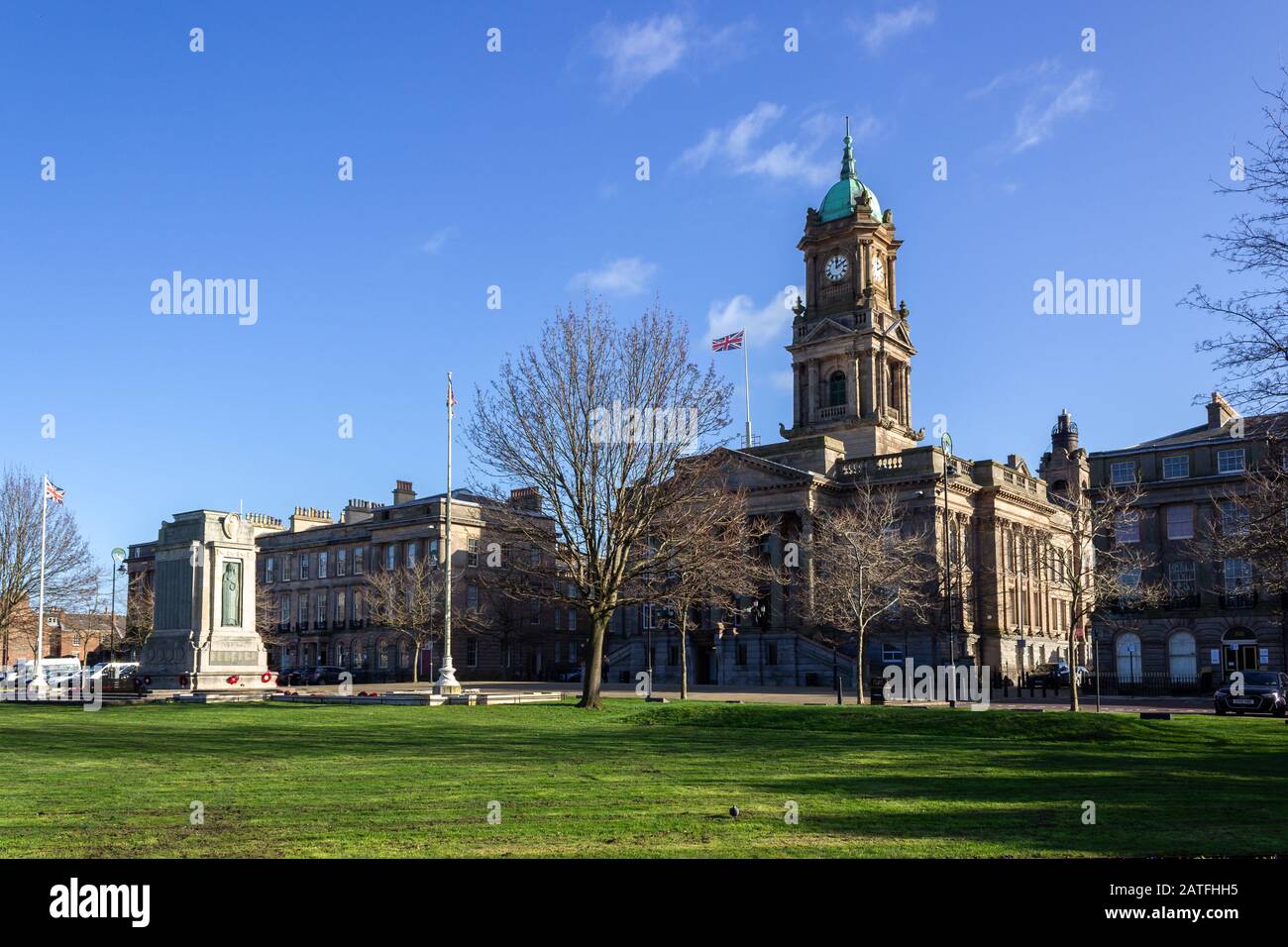 Birkenhead Town Hall, Hamilton Square, Birkenhead, Wirral Stockfoto