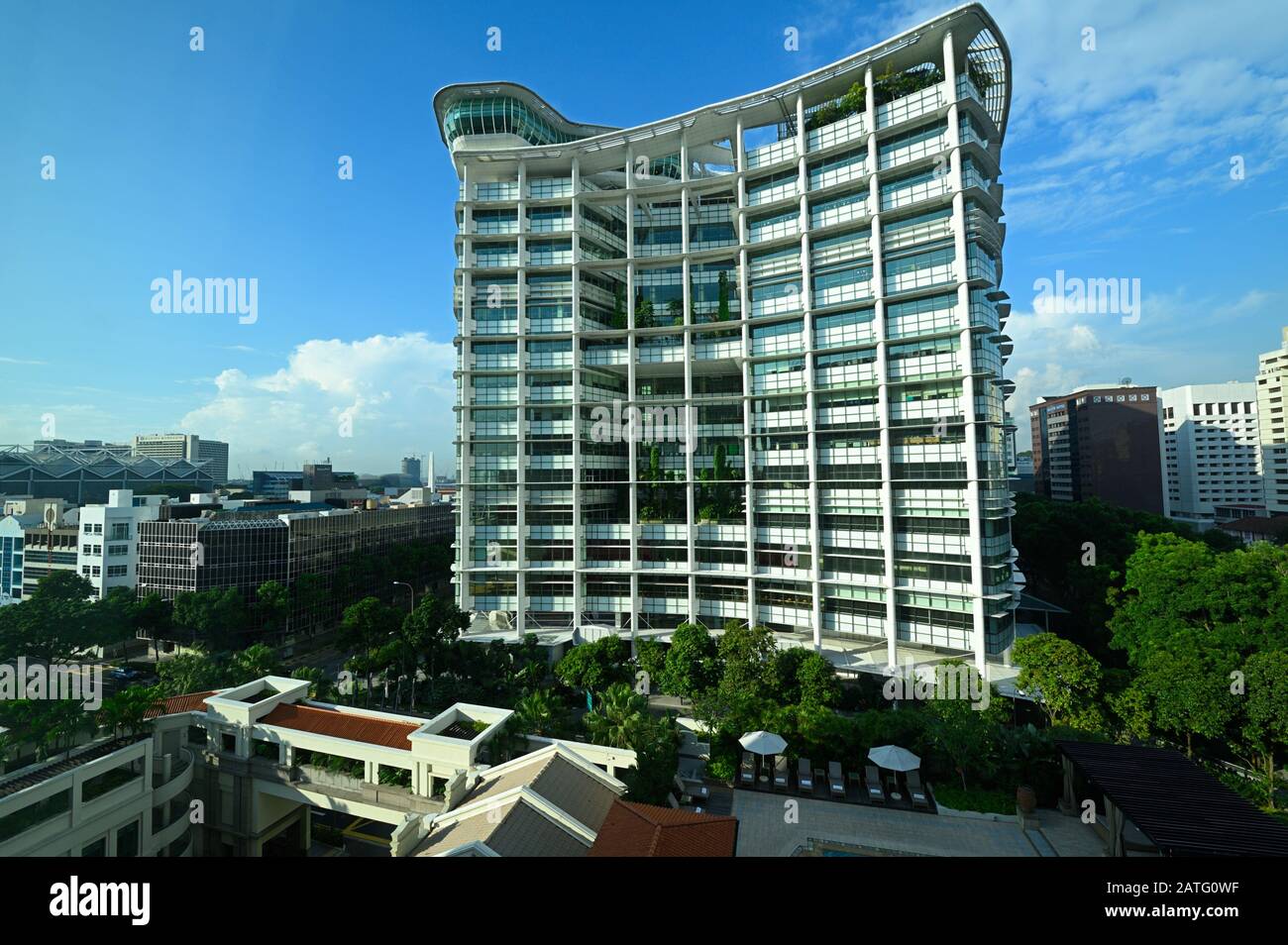 Der National Public Library, Singapore SIN Stockfoto