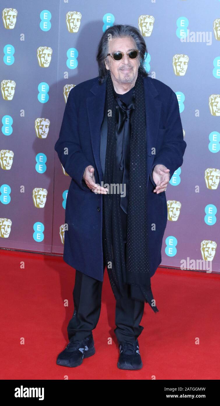 Al Pacino, EE British Academy Film Awards, Royal Albert Hall, London, Großbritannien, 02. Februar 2020, Foto von Richard Goldschmidt Stockfoto