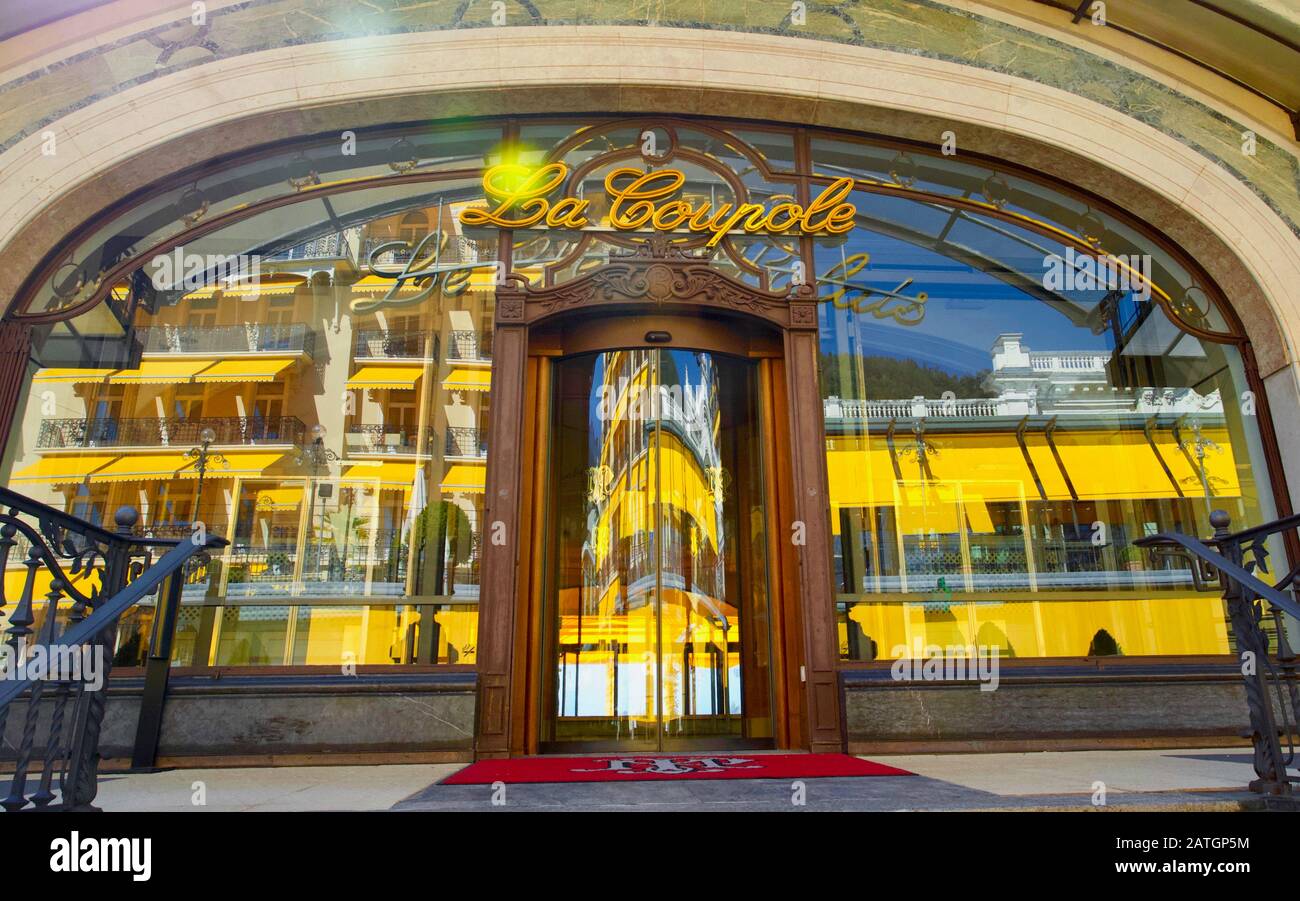 Fairmont Le Montreux Palace, Montreux, Kanton Waadt, Schweiz. Stockfoto