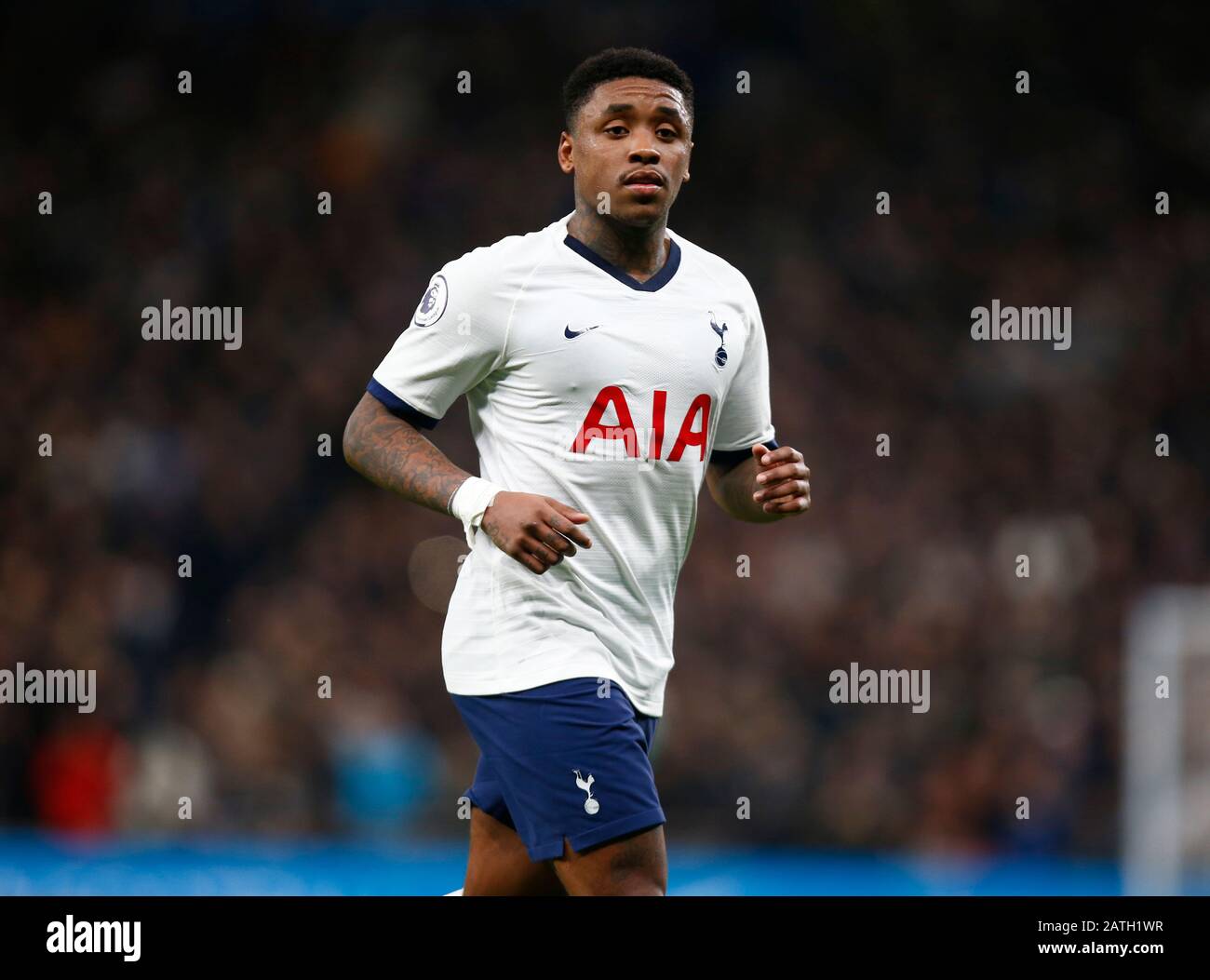 London, Großbritannien. Februar 2020. Steven Bergwijn von Tottenham Hotspur während des Premier-League-Spiels zwischen Tottenham Hotspur und Manchester City am 02. Februar 2020 im Tottenham Hotspur Stadium, London, England. Credit: Cal Sport Media/Alamy Live News Stockfoto