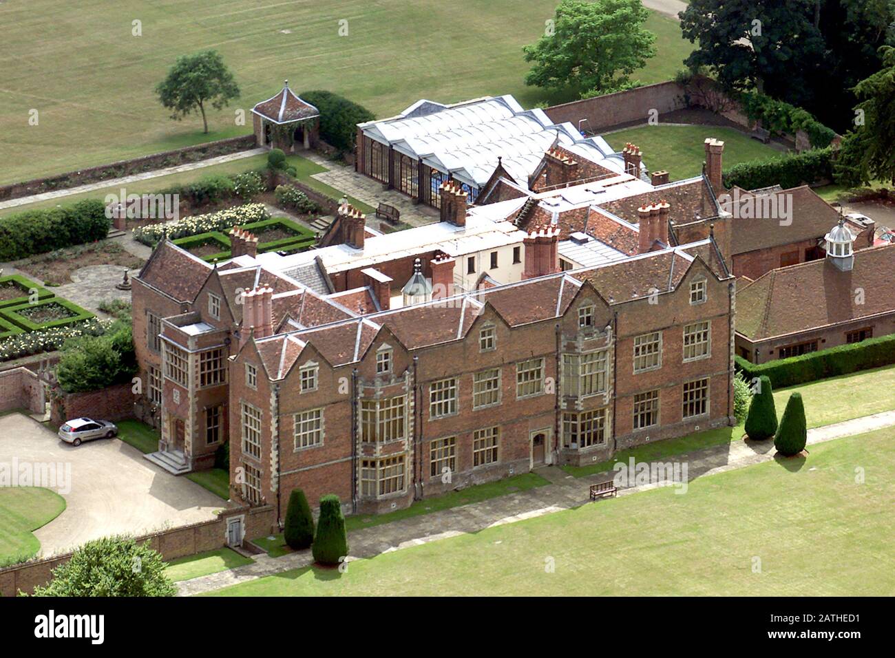 Chequers Land Heimat des Premierministers des Vereinigten Königreichs, Buckinghamshire, England Stockfoto