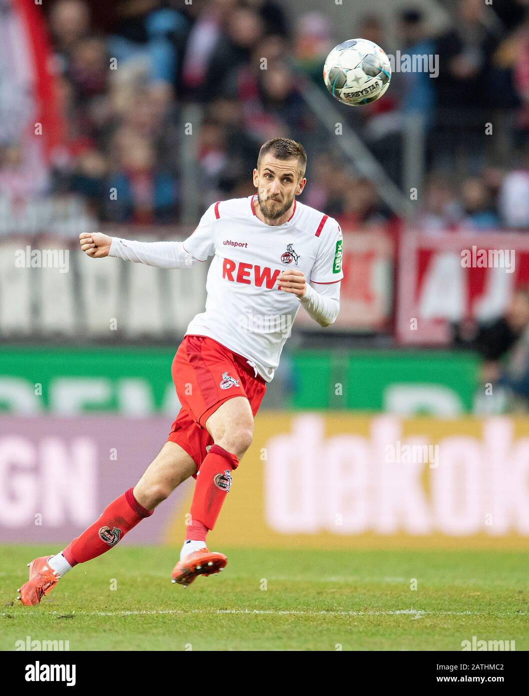 Köln, Deutschland. Februar 2020. Dominick DREXLER (K) Aktion, Fußball 1.Bundesliga, 20.Spieltag, FC Köln (K) - SC Freiburg (FR) 4:0, am 02.02.2020 in Köln/Deutschland. Weltweite Nutzung Credit: Dpa Picture Alliance / Alamy Live News Stockfoto