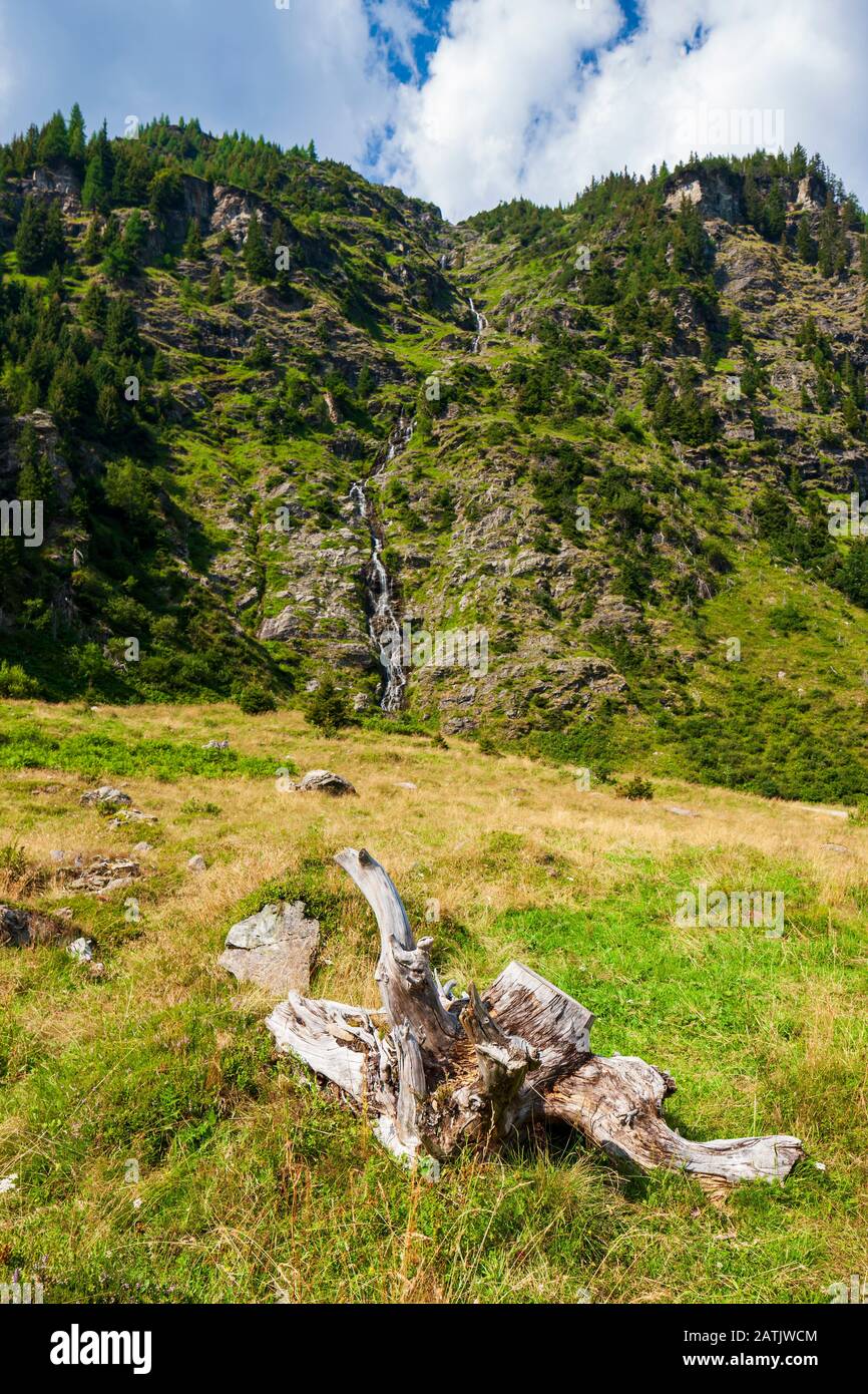 Alpine Mountain Lake Riesachsee in der Nähe von Schladming in Österreich Stockfoto