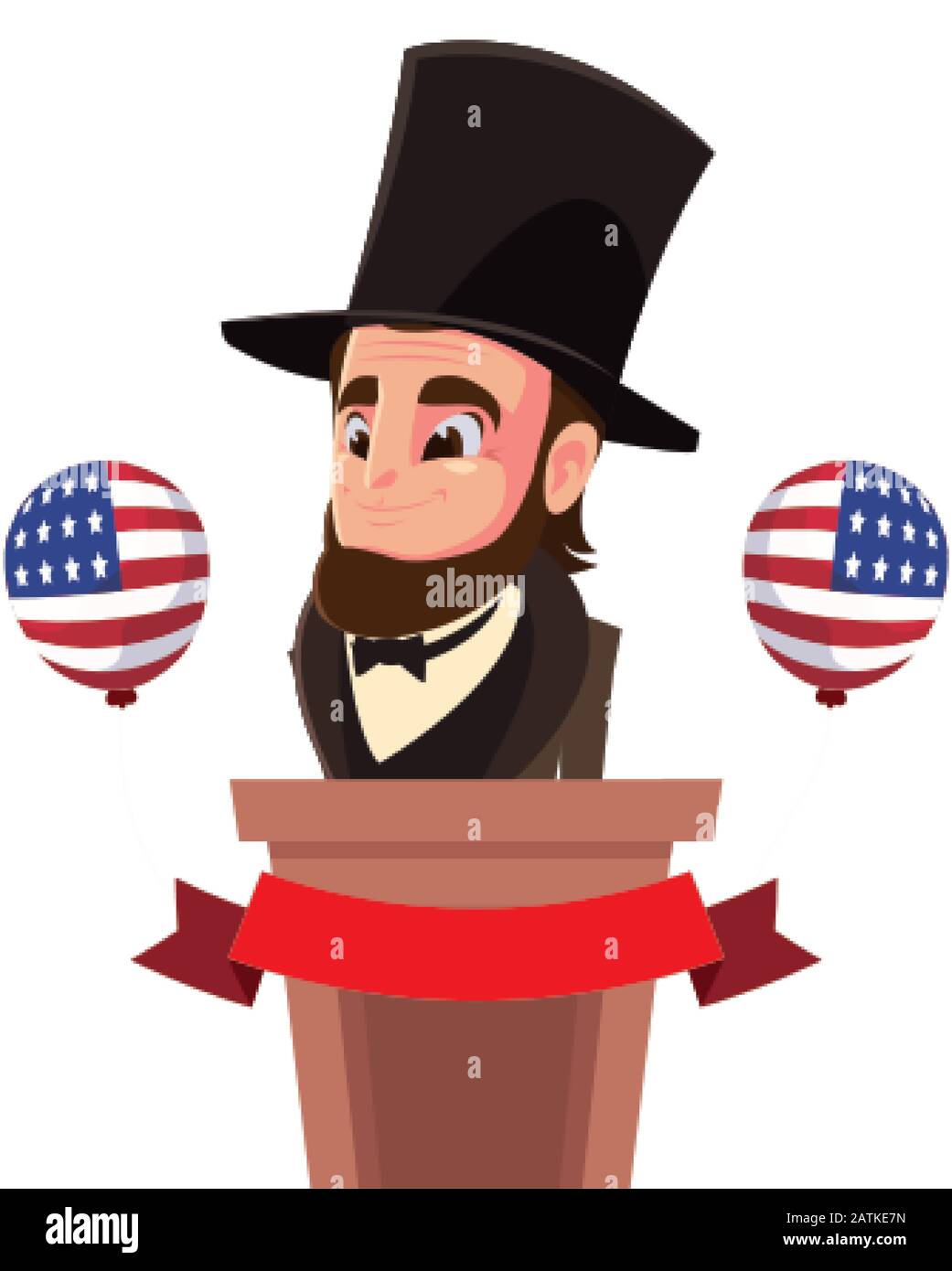 Abraham Lincoln Cartoon Stockfotos Und Bilder Kaufen Alamy