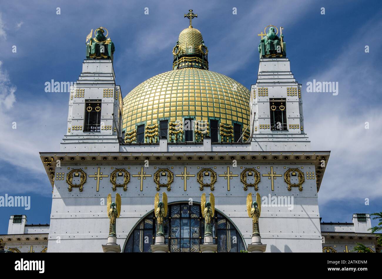 Die Kirche St. Leopolds, Otto Wagners architektonisches Meisterwerk ...