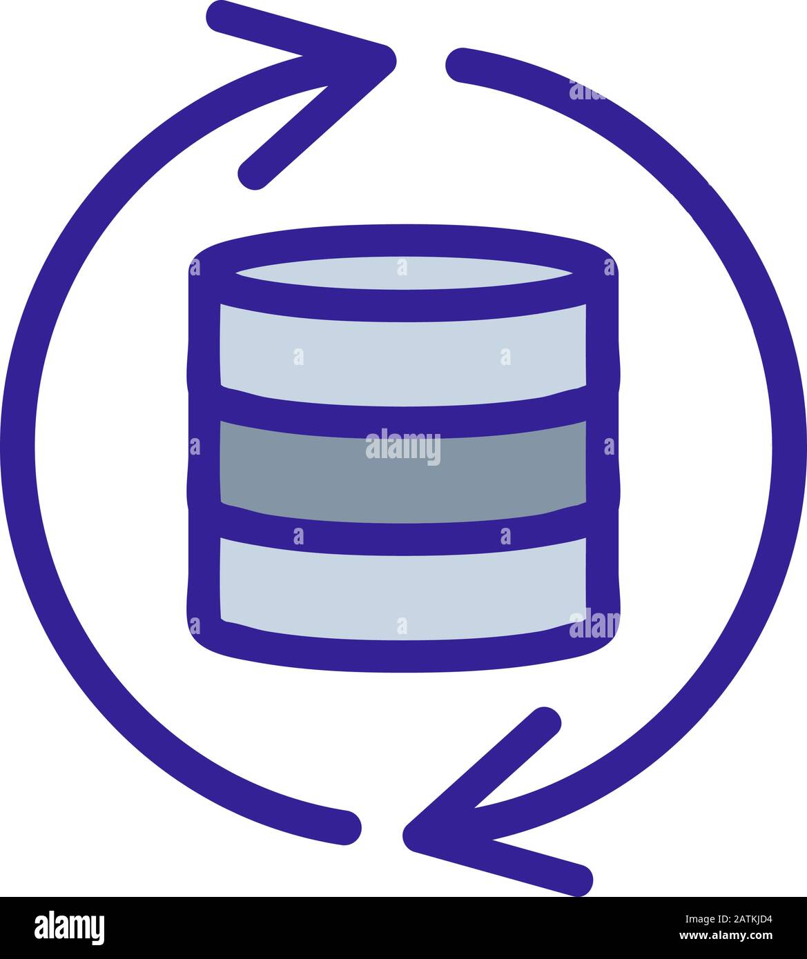 Cashback Symbol Vektor. Isolierte Kontur symbol Abbildung Stock Vektor